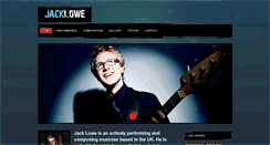 Desktop Screenshot of jacklowemusic.com
